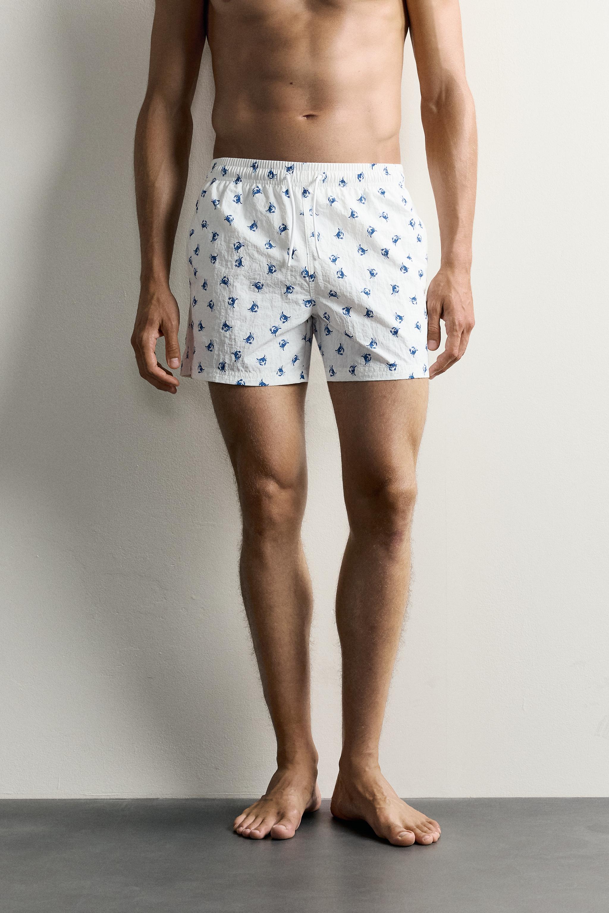 CRAB PRINT SWIMSUIT